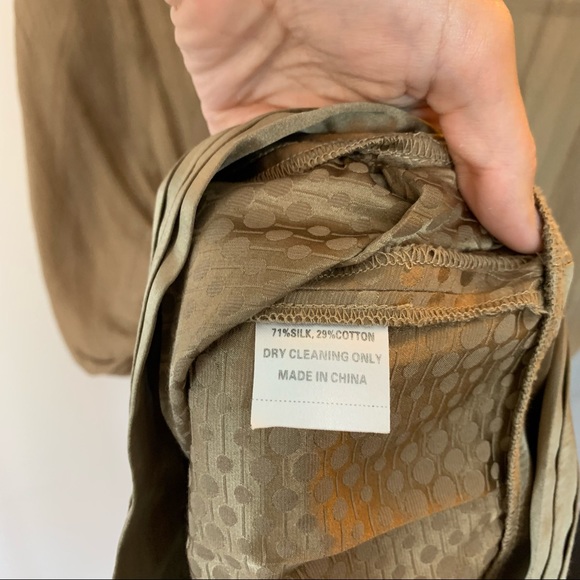 Development Silk Bronze Dress Size 4 - Picture 6 of 6